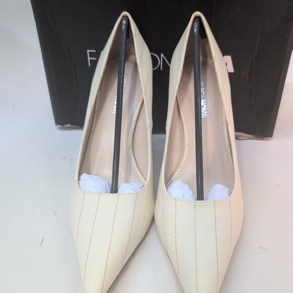 Fashion Nova Pointed Toe High Heels Women’s US 7 Nude WILMA1FN - Picture 2 of 9